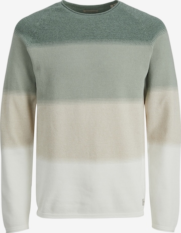 JACK & JONES Sweater 'Hill' in Green: front