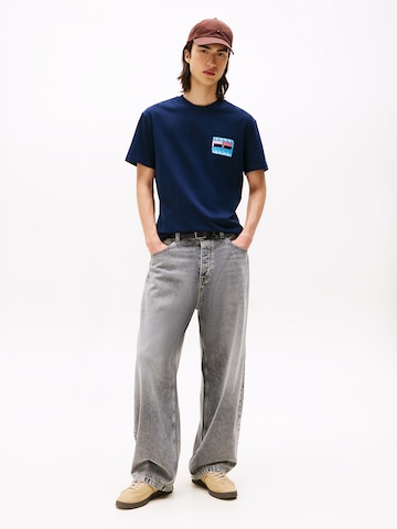 Tommy Jeans - Camiseta en azul
