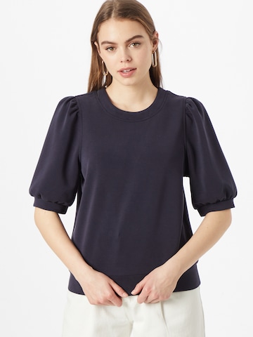 Sweat-shirt s.Oliver en bleu : devant