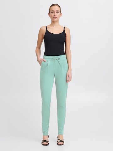 ICHI Tapered Broek 'KATE' in Groen