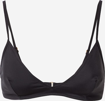 Samsøe Samsøe Triangle Bikini Top 'Malou' in Black: front