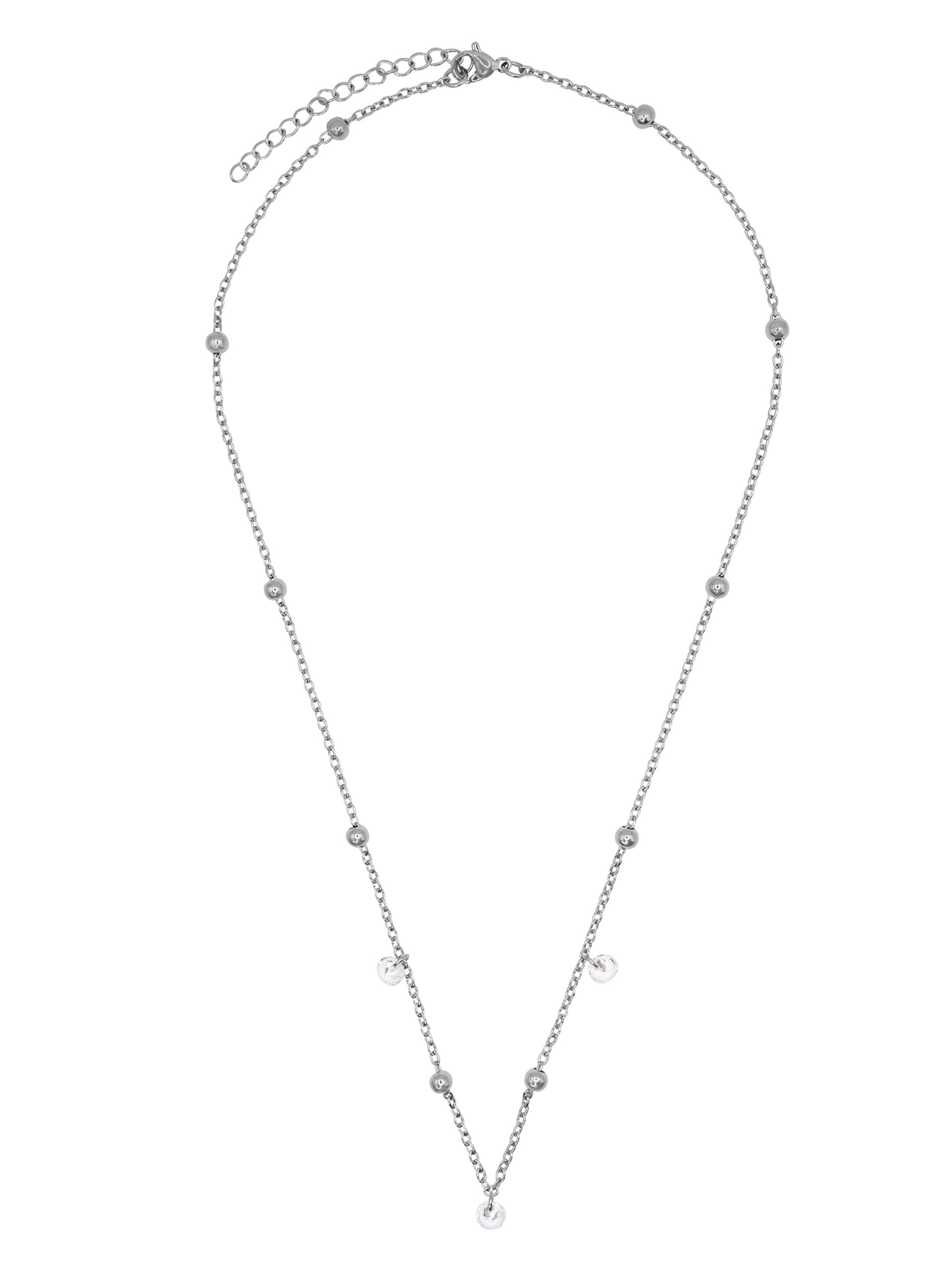 Heideman Ketting 'Brooke' in Zilver: voorkant