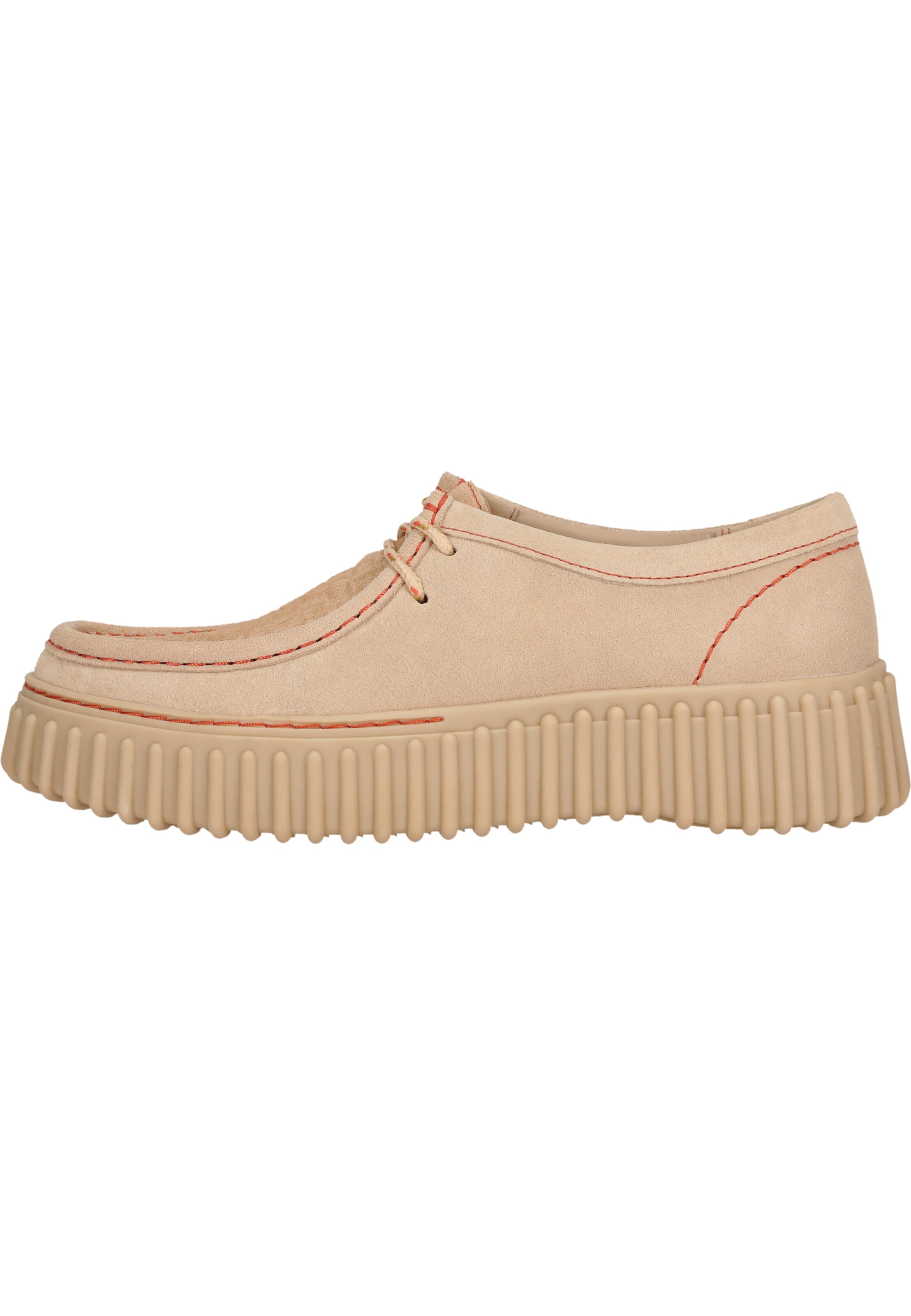 CLARKS Lace-up shoe 'Torhill Bee' in Beige