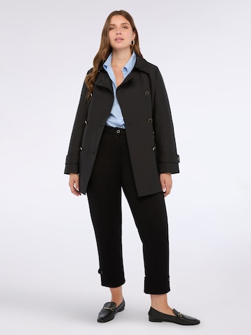 Fiorella Rubino Wintermantel in Zwart