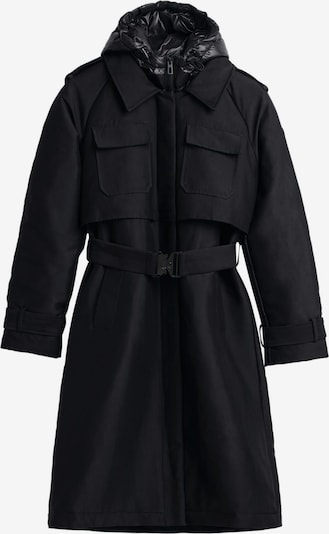 Palton de primăvară-toamnă Desigual pe negru, Vizualizare produs