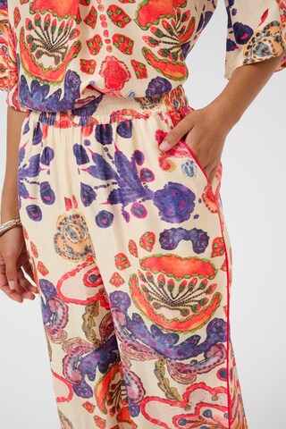 CULTURE Loosefit Broek in Beige