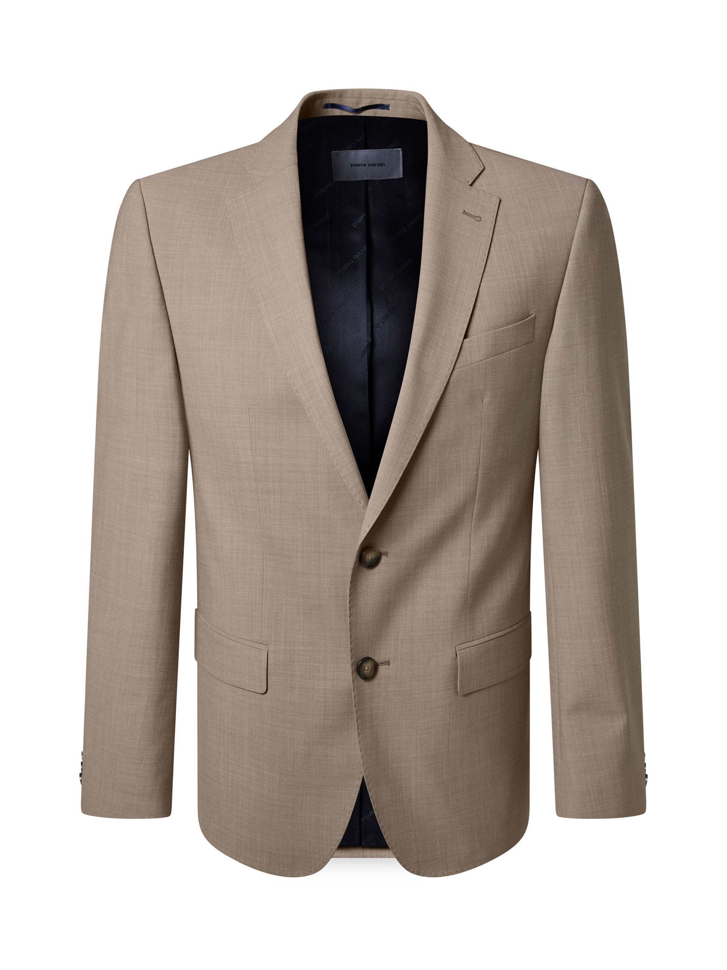 Coupe regular Veste de costume 'New-Grant' PIERRE CARDIN en gris : devant