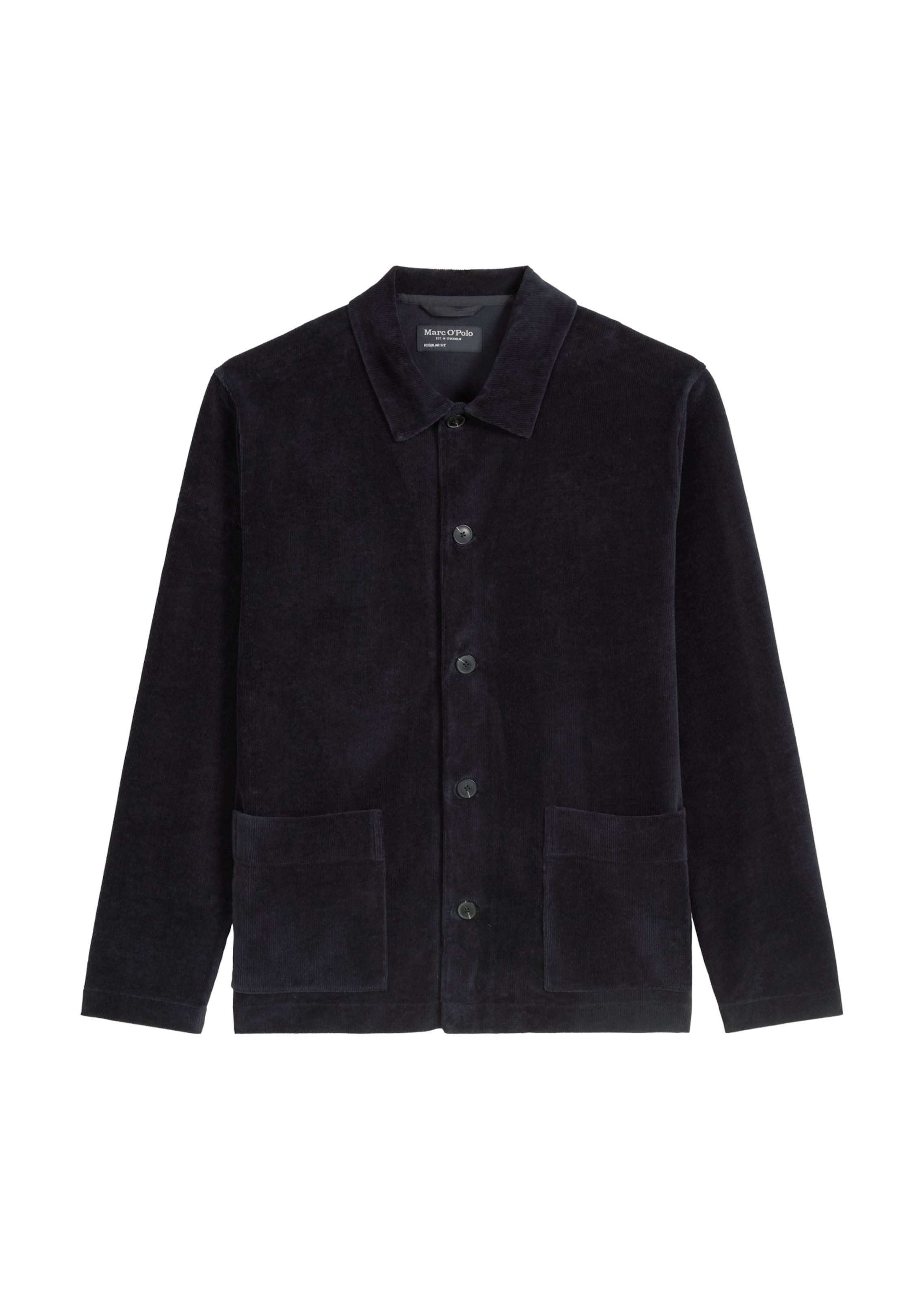 Marc O'Polo Tussenjas in Blauw: voorkant