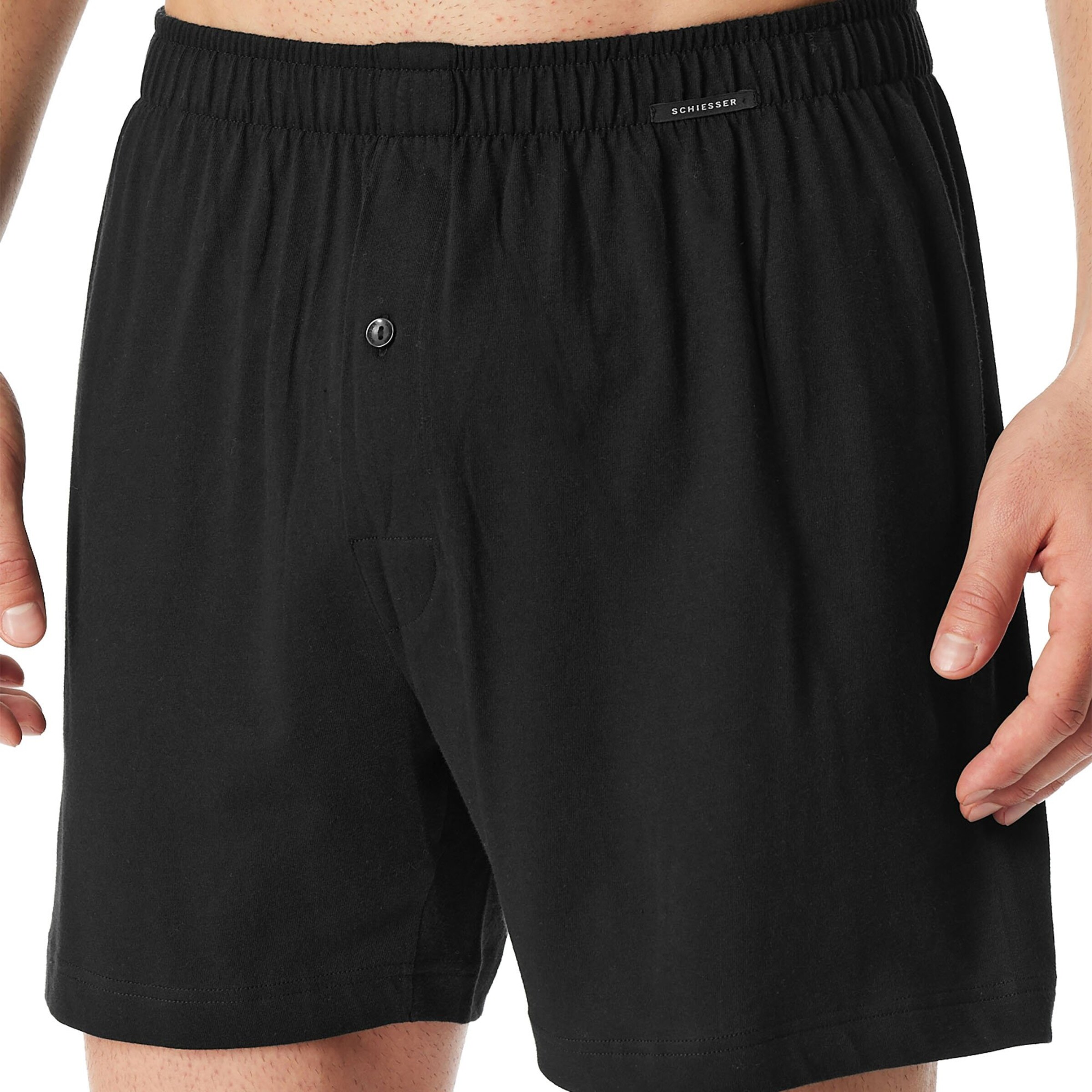 SCHIESSER Boksershorts i sort