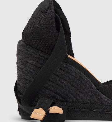 Castañer Espadrillo 'Carina' värissä musta