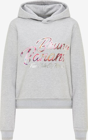 BRUNO BANANI Sweatshirt 'Bryant' in Grijs: voorkant