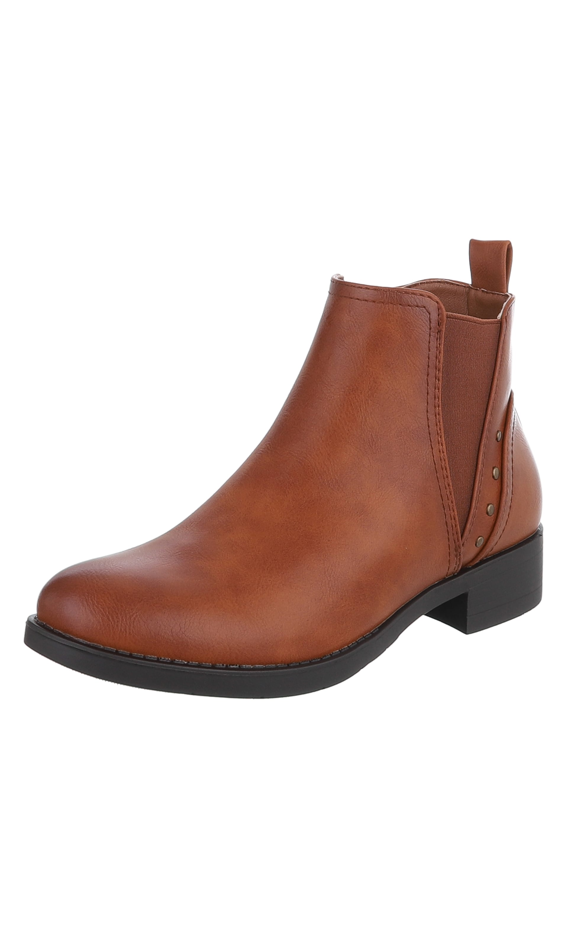 Ital-Design Ankle Boots in Camel, Item view