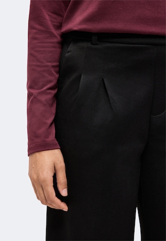 Wide Leg Pantalon à pince ZABAIONE en noir