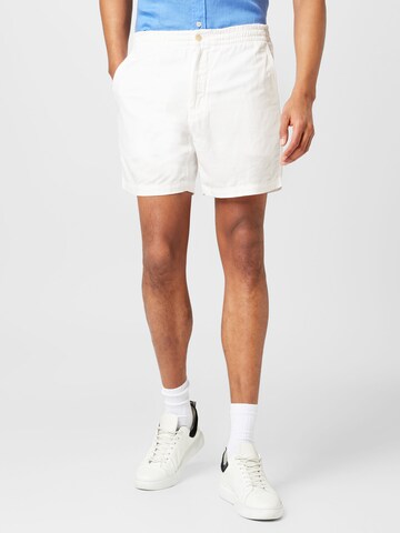 Polo Ralph Lauren - regular Pantalón en blanco: frente