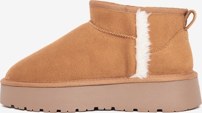 Island Boot Bottes 'ZIAI' en 36 en marron / marron châtaigne, Vue avec produit