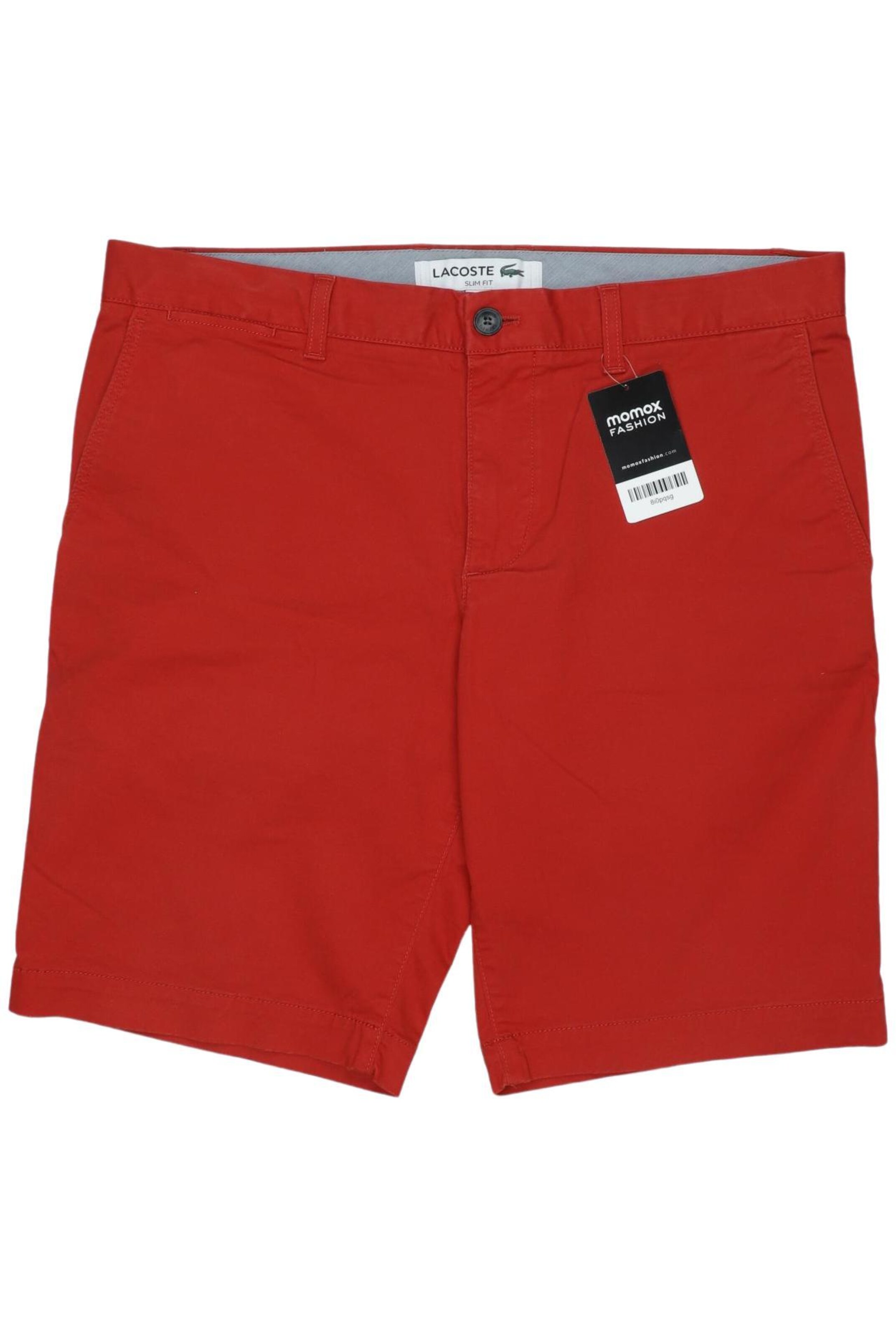 LACOSTE Shorts 34 in Rot: Vorderseite