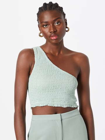 Cotton On - Top en verde: frente