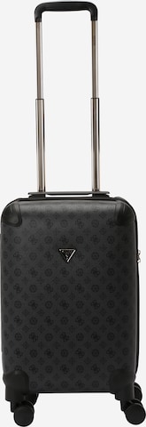 Valisette 'WILDER 18 IN 8-WHEELER' GUESS en gris : devant