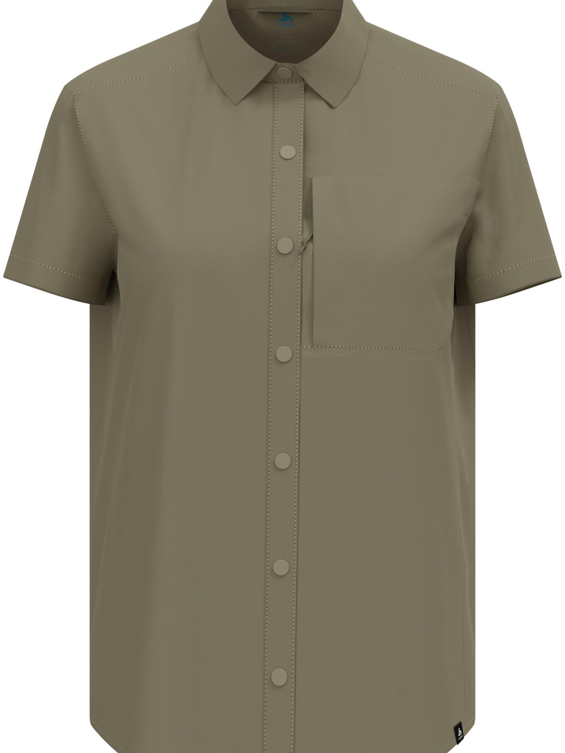 ODLO Functioneel shirt 'ESSENTIAL' in Bruin: voorkant