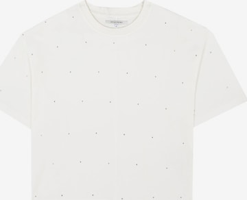 Scalpers Μπλουζάκι σε λευκό: μπροστά