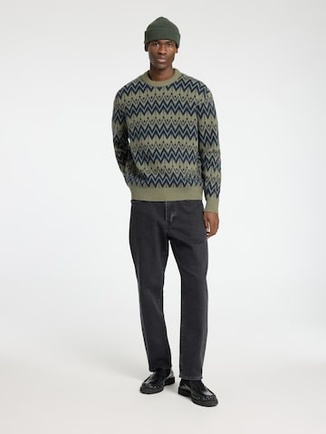 SELECTED HOMME Свитер 'SLHPine' в Зеленый