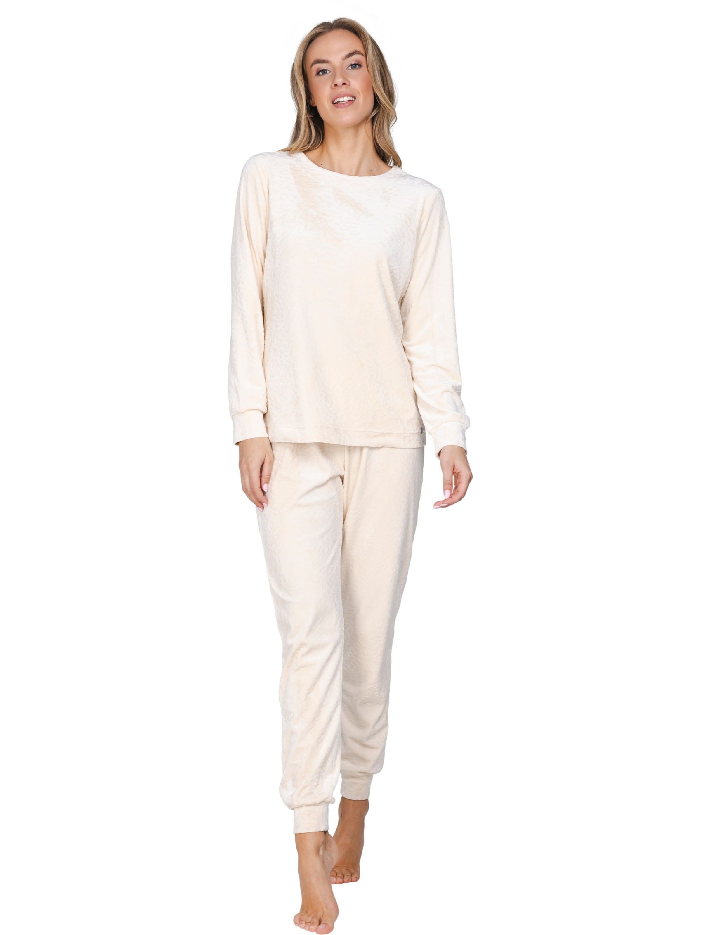 Pastunette Pyjama 'Softness' in Beige