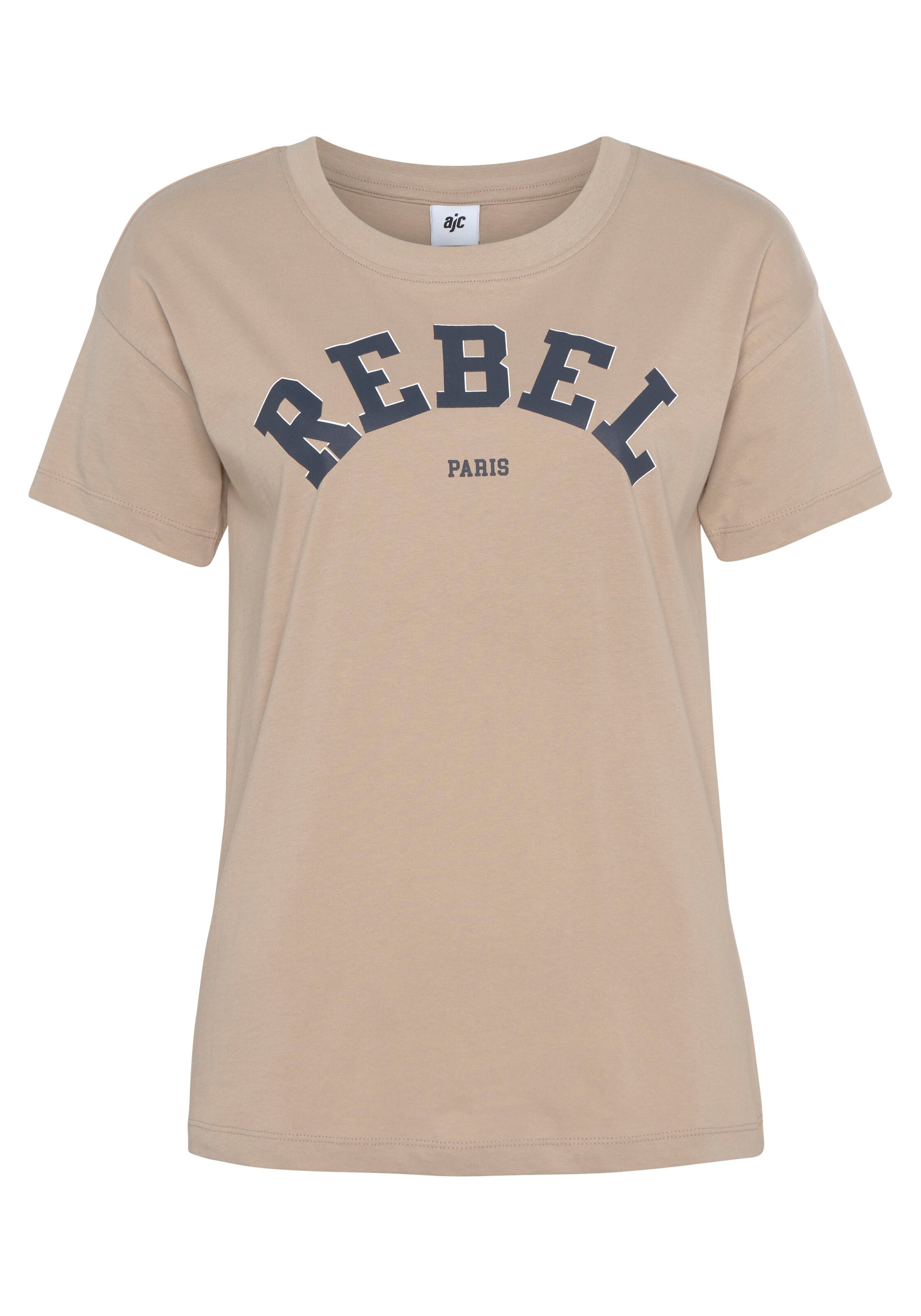 AJC Shirt in Braun: Vorderseite