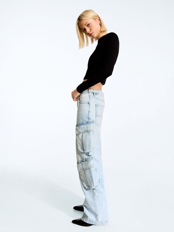 Loosefit Jeans di Bershka in blu