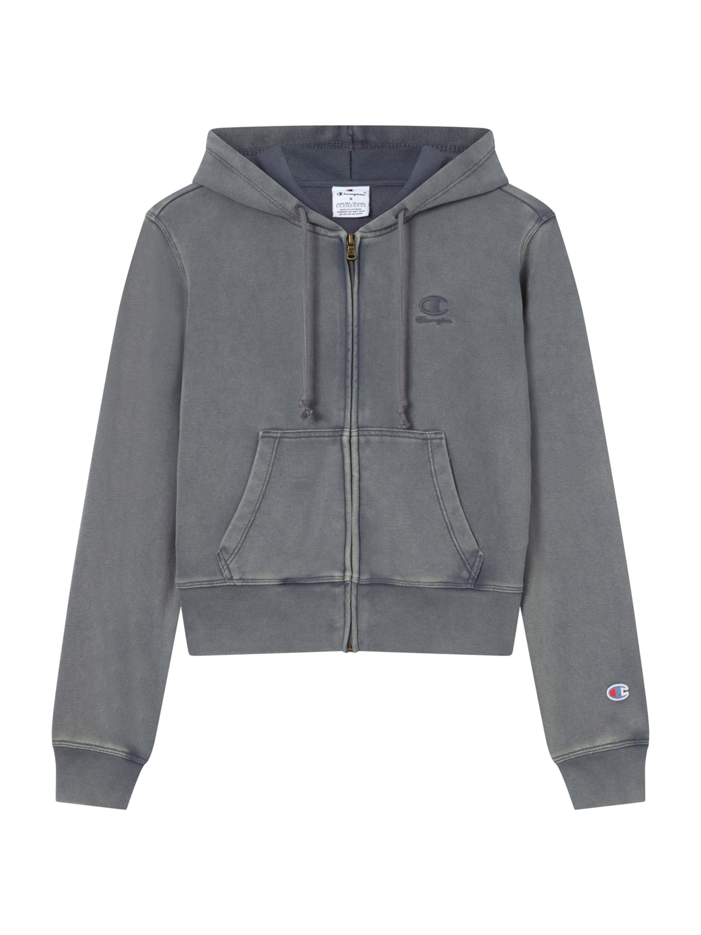 Champion Authentic Athletic Apparel Bluza rozpinana w kolorze szary: przód