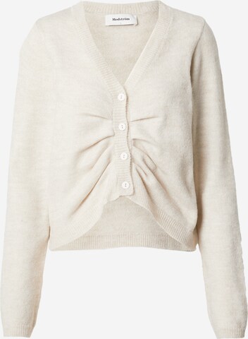 modström Cardigan 'Heat' i beige: forside