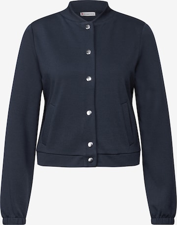 STREET ONE Суичъри с качулка в синьо: отпред