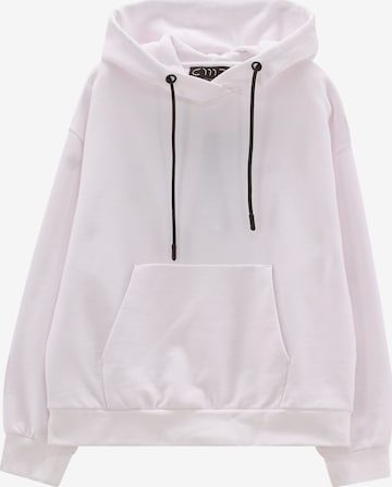 CMP Sweatshirt in White: front