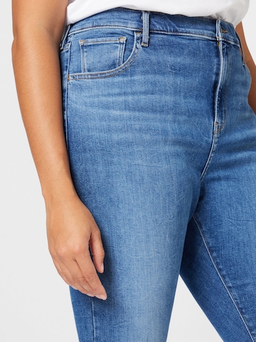 Levi's® Plus Skinny Jeans '720™ High Rise Super Skinny' in Blau