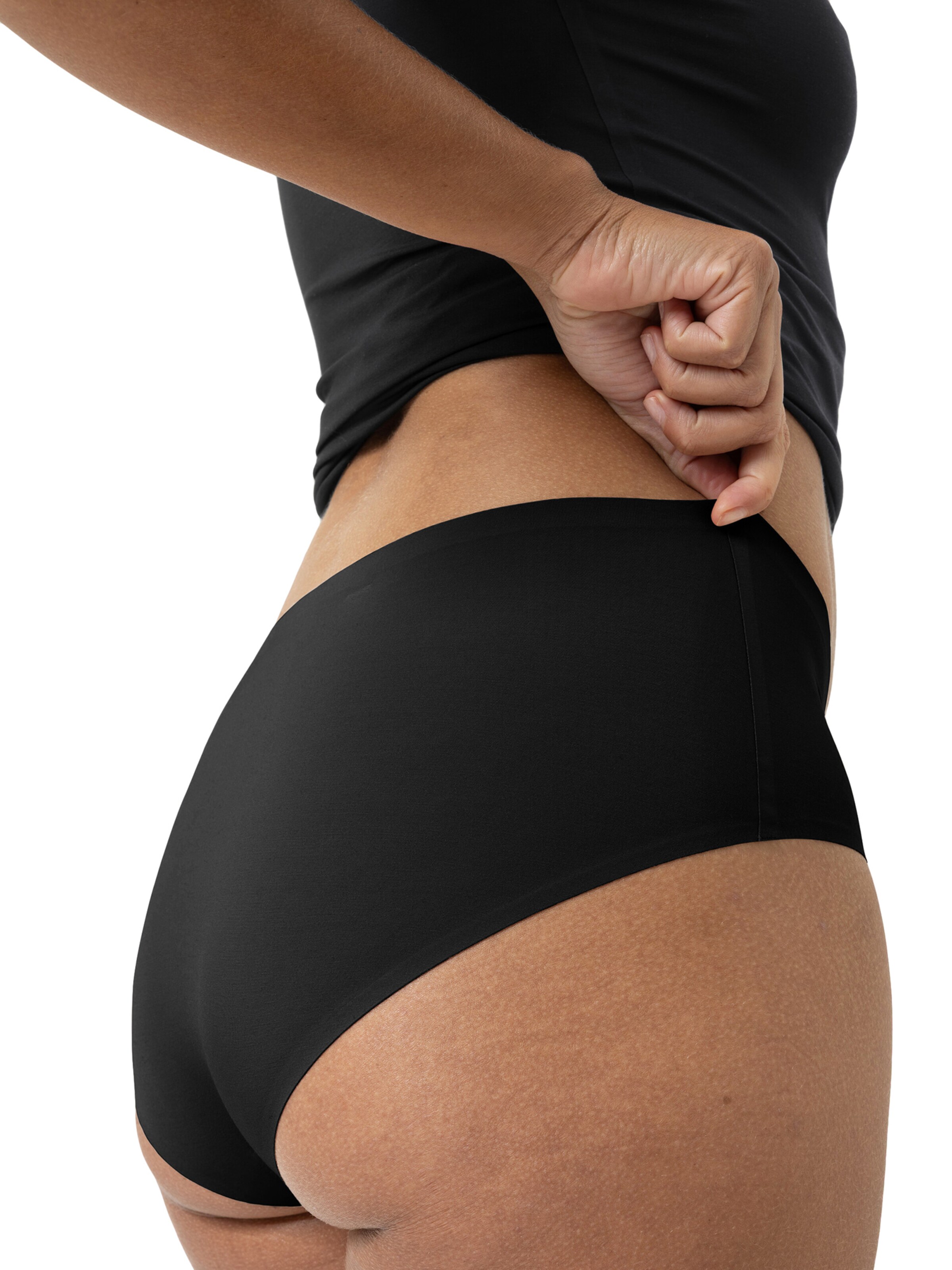 Mey Slip 'Simply Better Invisibles' in Schwarz