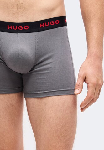 HUGO Шорты Боксеры в Серый: спереди