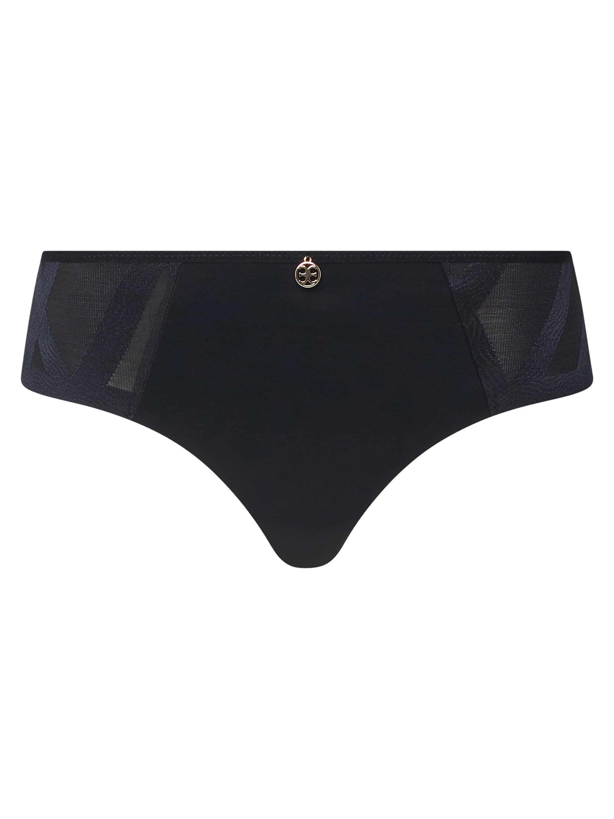 Chantelle Panty 'Glaze'‌‌‌ in Schwarz: Vorderseite