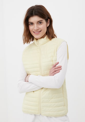 Finn Flare Vest 'Basic' in Yellow: front