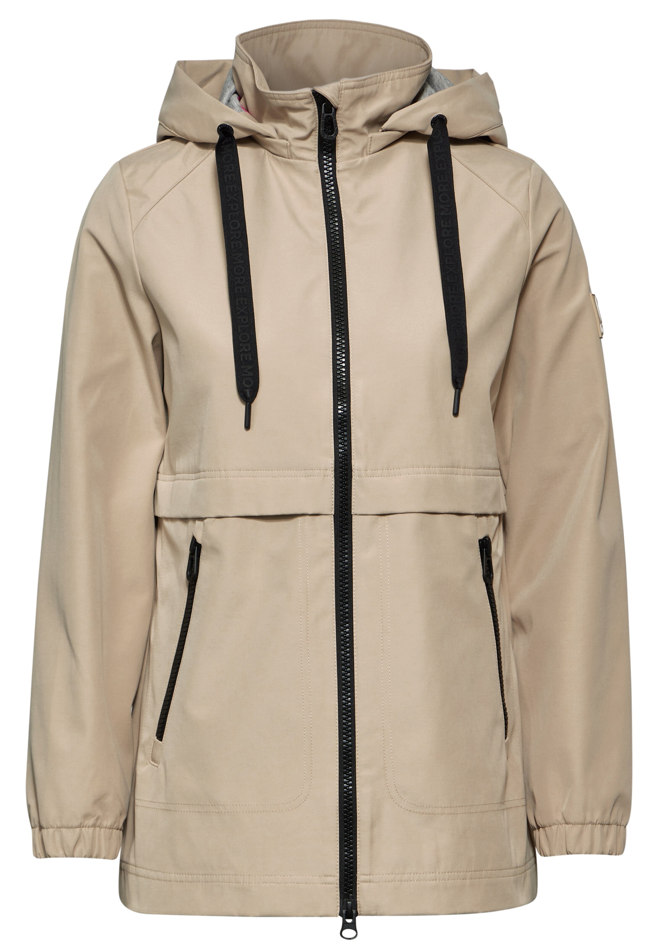 CECIL Übergangsparka in Beige: Vorderseite