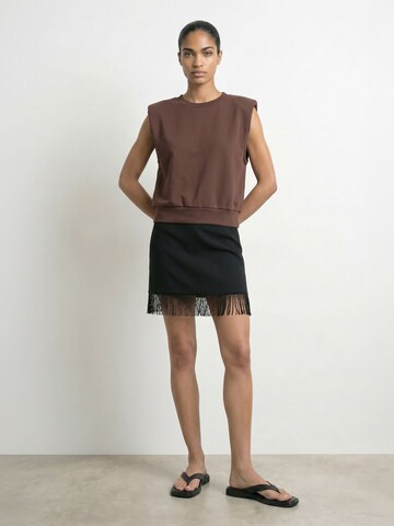 HYPEDROP Sweatshirt 'HDIsolde' in Brown