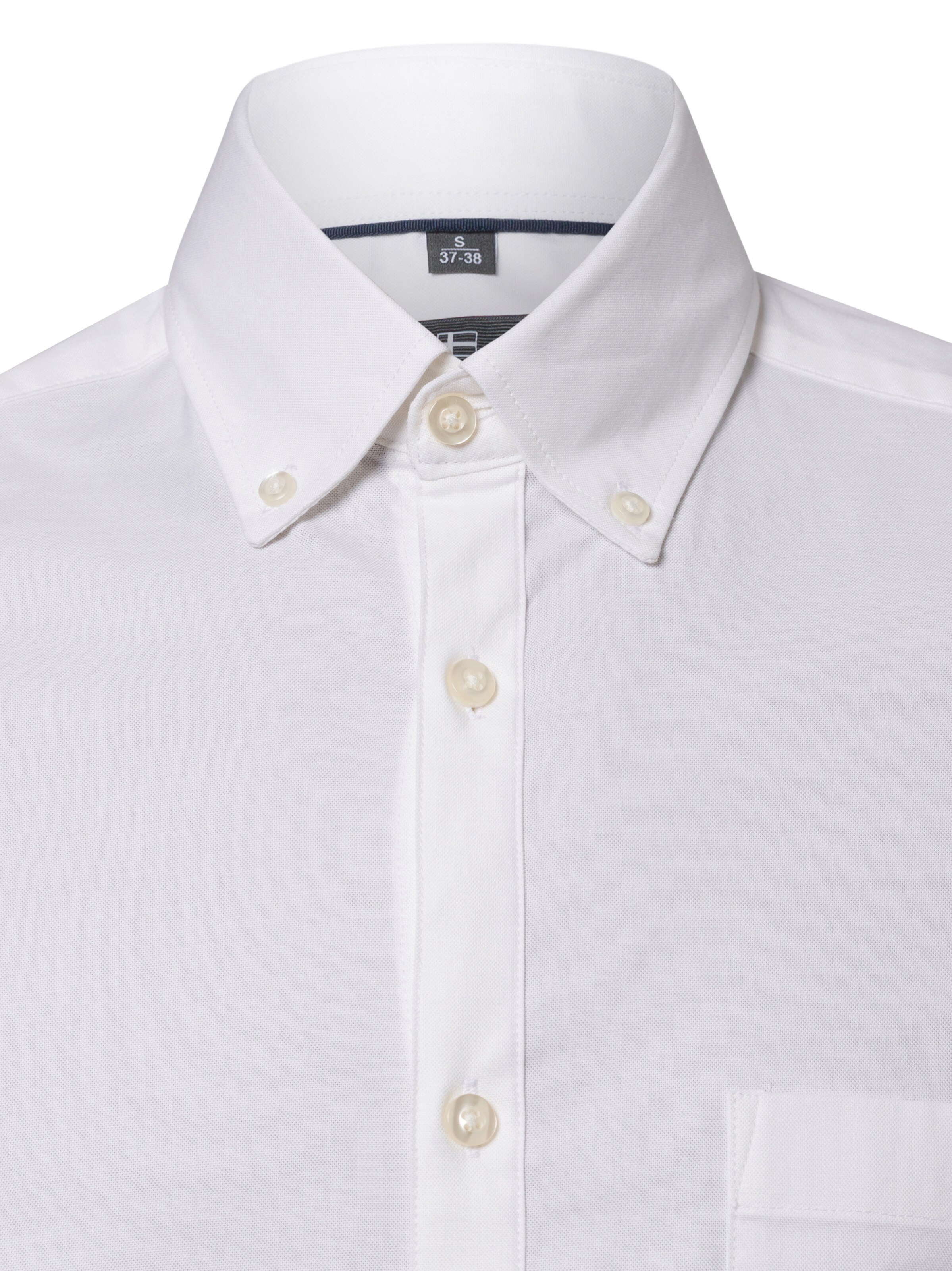 Nils Sundström Slim Fit Hemd in Weiß