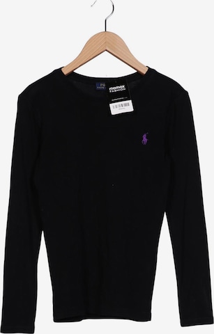 Polo Ralph Lauren Langarmshirt XS in Schwarz: Vorderseite