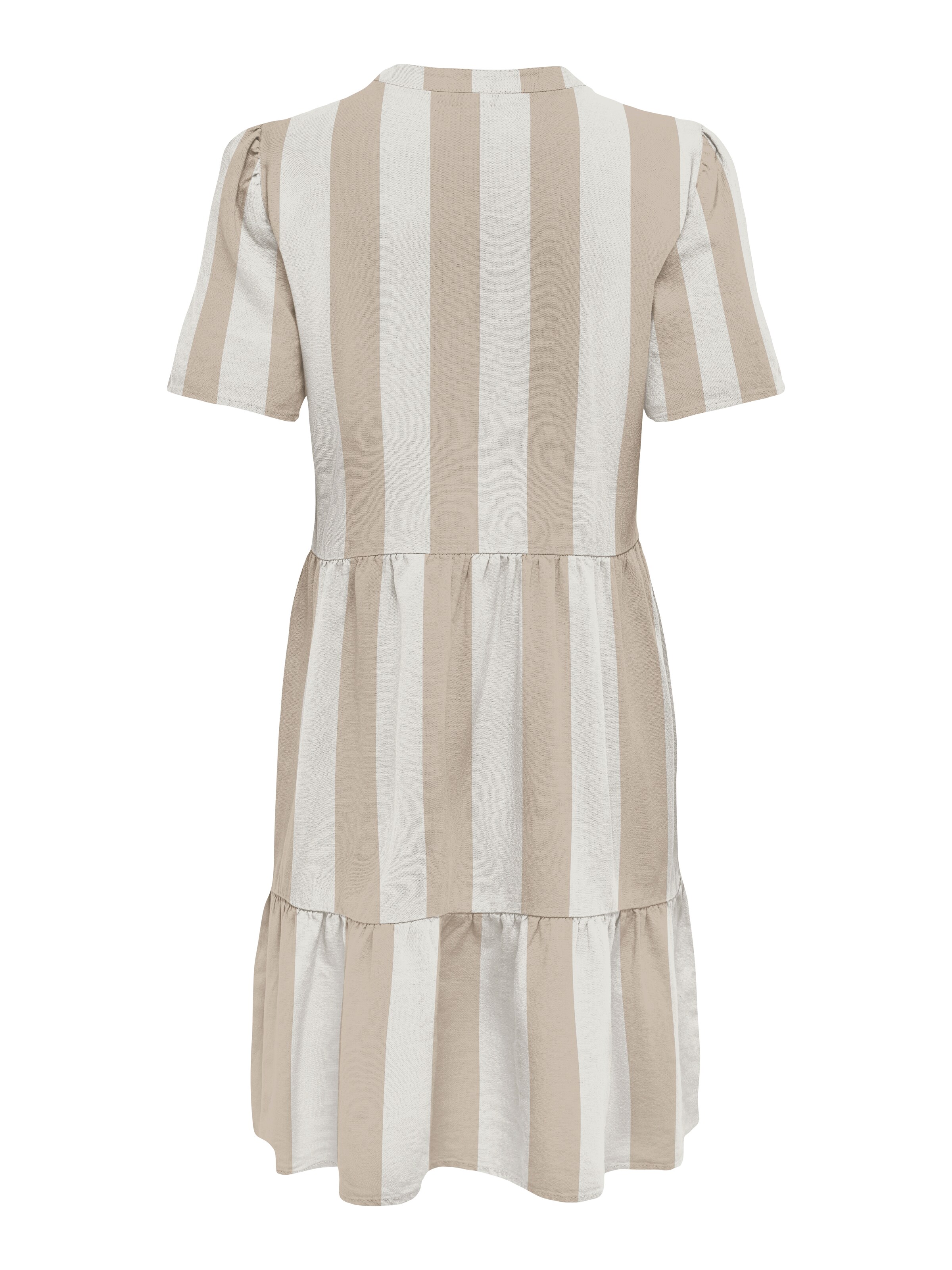 ONLY Dress 'ONLTIRI-CARO' in Beige