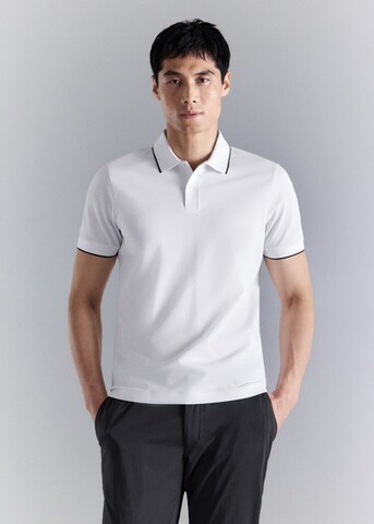 MANGO MAN Shirt 'Gardap' in White: front