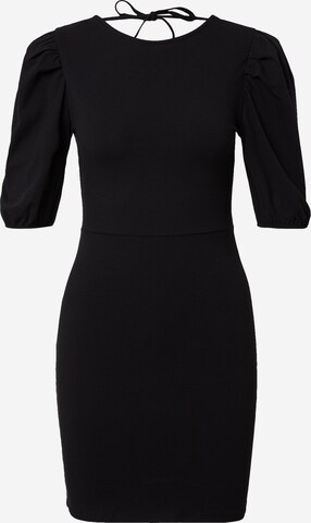 Robe 'ISANNA' ONLY en noir : devant