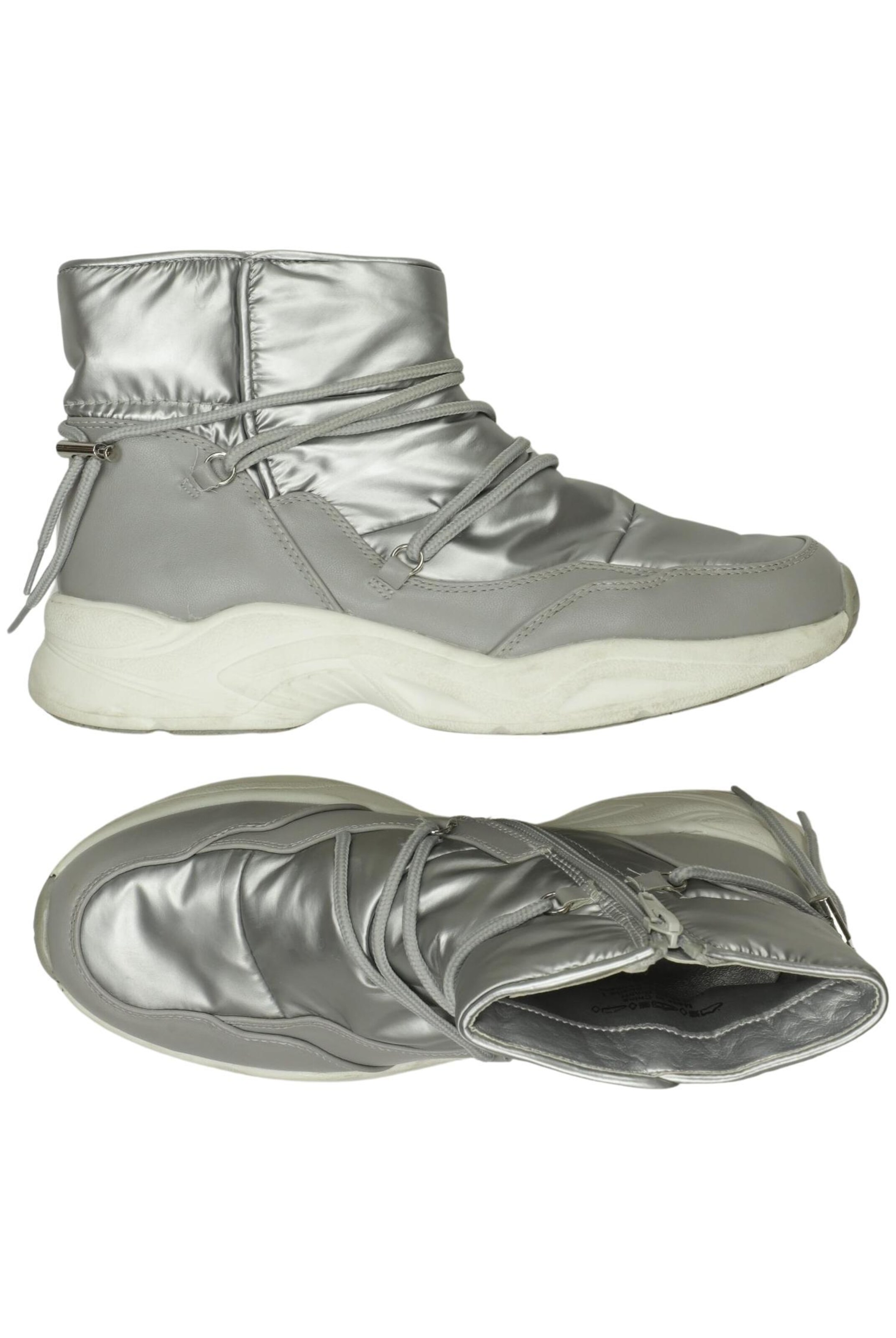 Anna Field Stiefelette 39 in Silber: Vorderseite