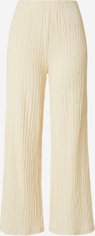 ONLY Wide leg Trousers 'ONLELLA' in Beige: front