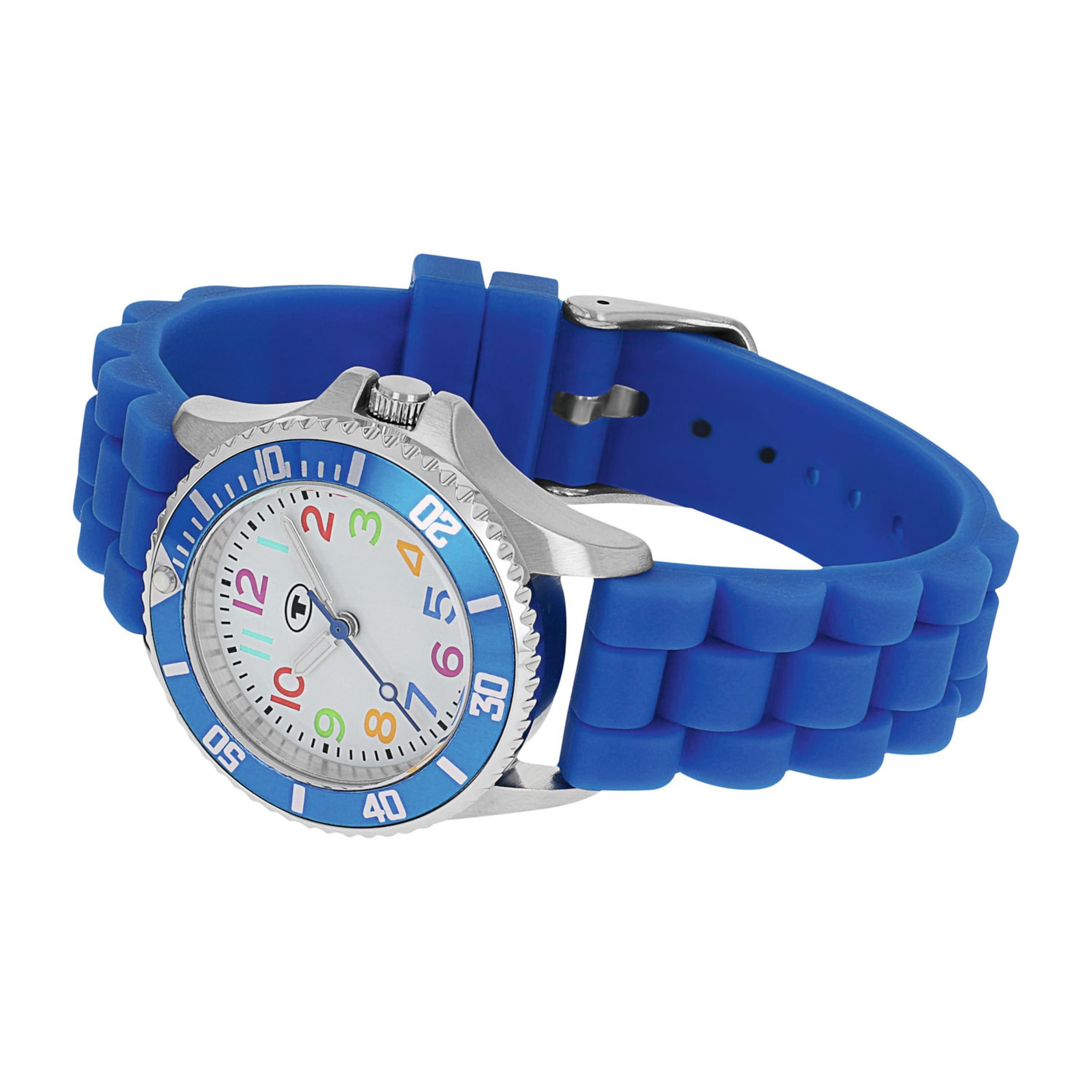 TOM TAILOR Watch in Blue