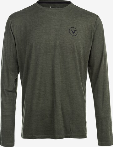 Virtus Performance Shirt 'JOKER' in Green: front