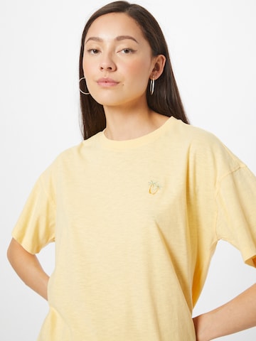 T-shirt KnowledgeCotton Apparel en orange
