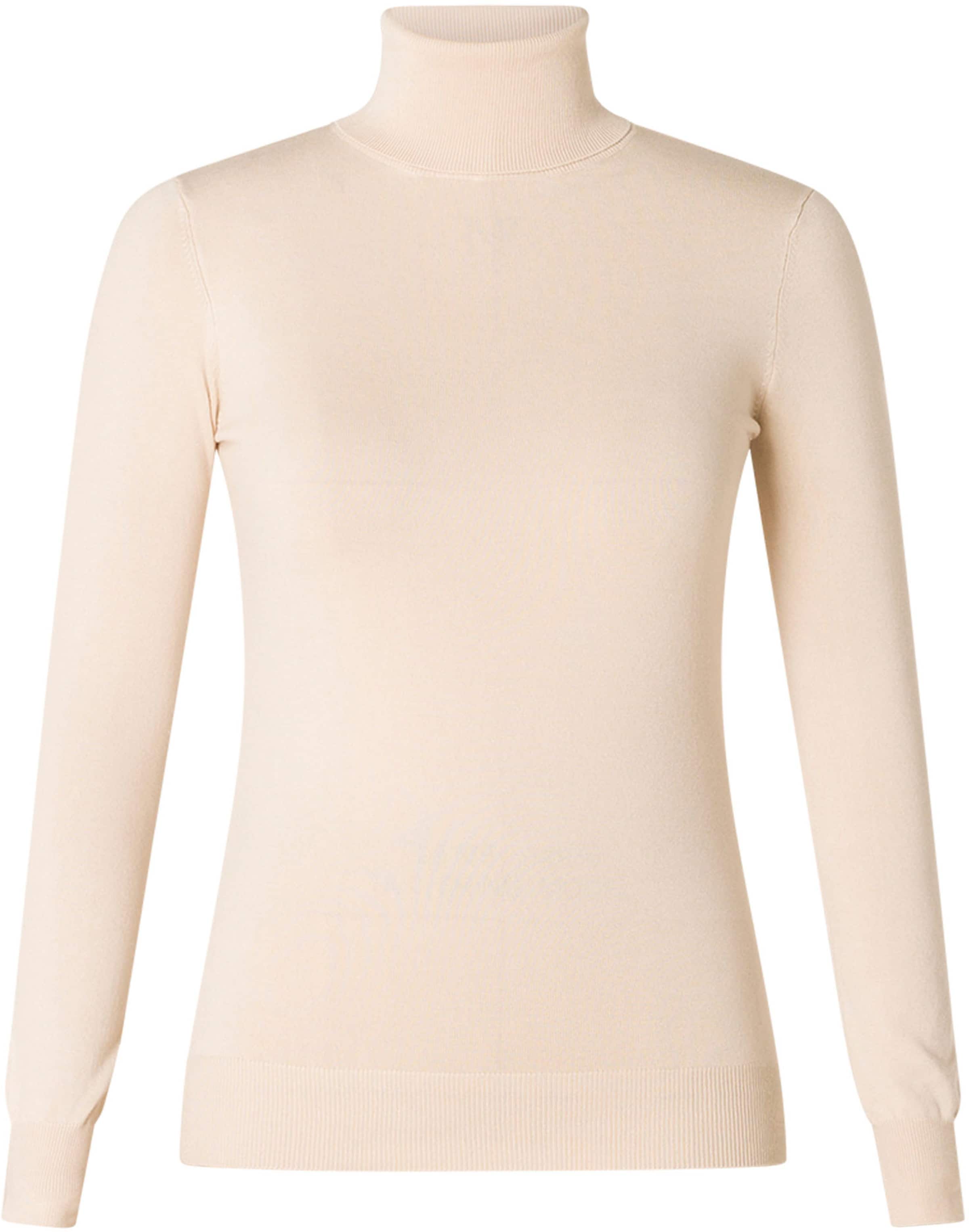 BASE LEVEL Pullover 'Yuen' in Beige: Vorderseite